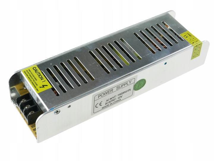 Zasilacz LED Transformator Modułowy SLIM Do Taśm LED 250W 12V