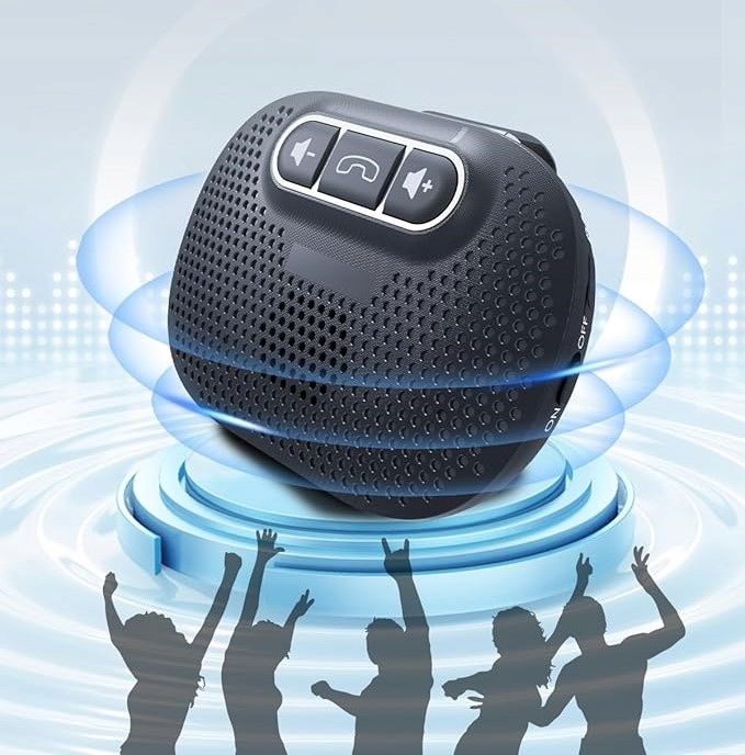 Zestaw samochodowy Bluetooth 5.0 – Wbudowany Głośnik