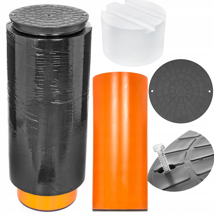 STUDNIA STUDZIENKA WODOMIERZOWA OCIEPLANA MOCNA Z ATESTEM H=1200 DN400