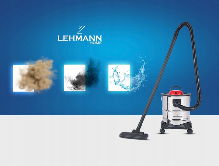 ODKURZACZ PRZEMYSŁOWY 2000W SUCHO DO KOMINKA GRUZU POPIOŁU DMUCHAWA