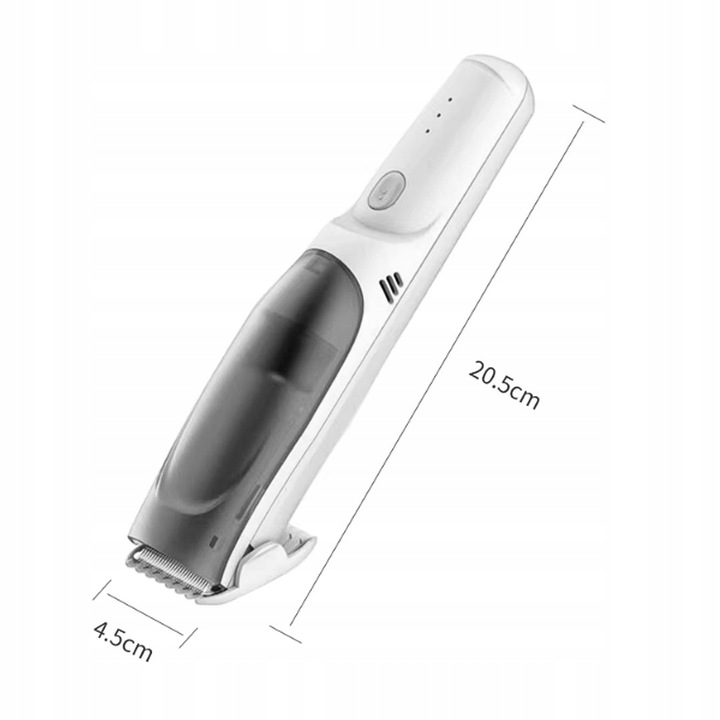 MASZYNKA DO STRZYŻENIA GOLENIA WŁOSÓW WCIĄGAJĄCA WŁOSY DLA DZIECI