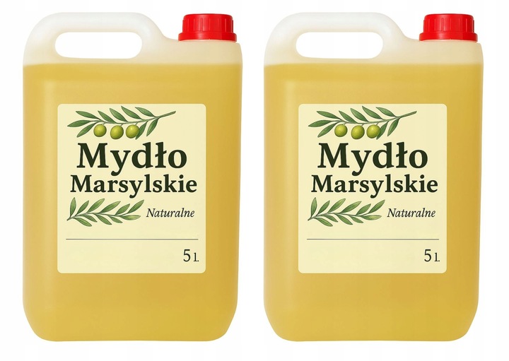 5L NATURALNE MYDŁO MARSYLSKIE EK PROSTY SKŁAD, DUŻE OPAKOWANIE 2
