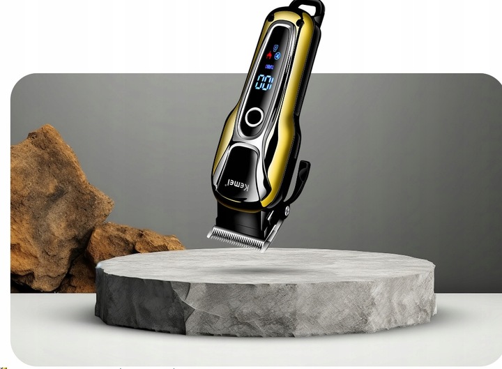 PROFESJONALNA MASZYNKA DO STRZYŻENIA WŁOSÓW BRODY BEZPRZEWODOWA