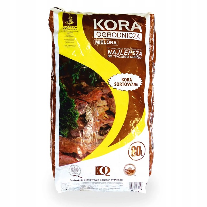 KORA SOSNOWA PRZESIEWANA SORTOWANA Dekoracja Pachnąca Lasem SUPER