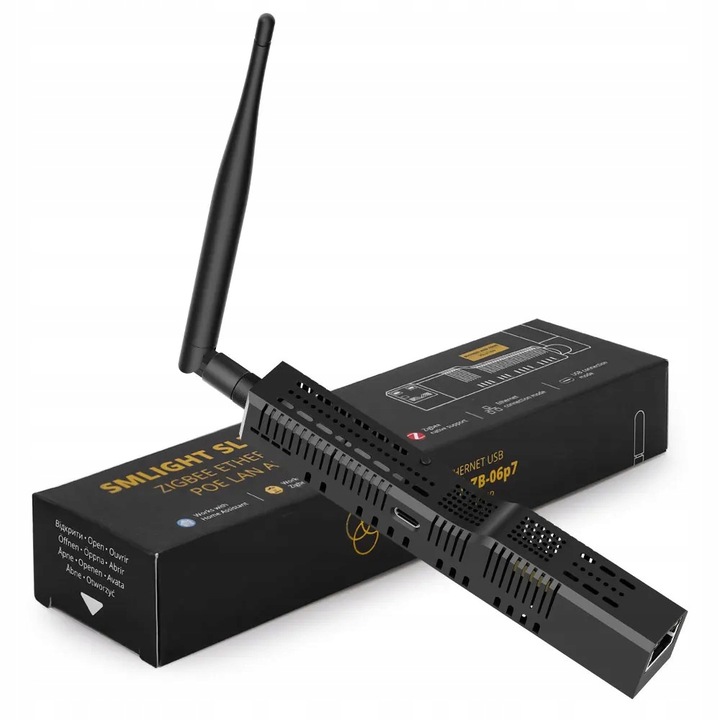 Adapter SLZB-06p7 Bramka Zigbee CC2652P7 Ethernet PoE USB LAN WIFI do
