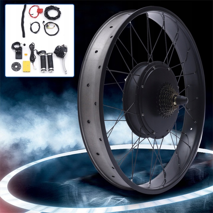 26-calowy zestaw modyfikacji roweru LCD 1500W