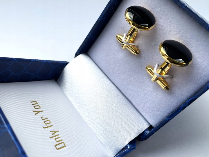 Męskie srebrne spinki do mankietów EXC Symbol Ryby Znak Ryby