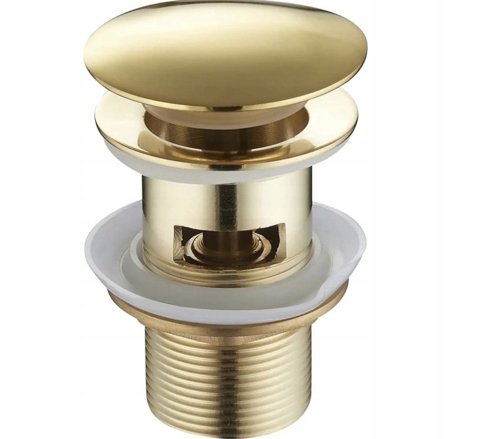 ZESTAW: SYFON UMYWALKOWY DO UMYWALKI + KOREK KLIK-KLAK Z PRZELEWEM