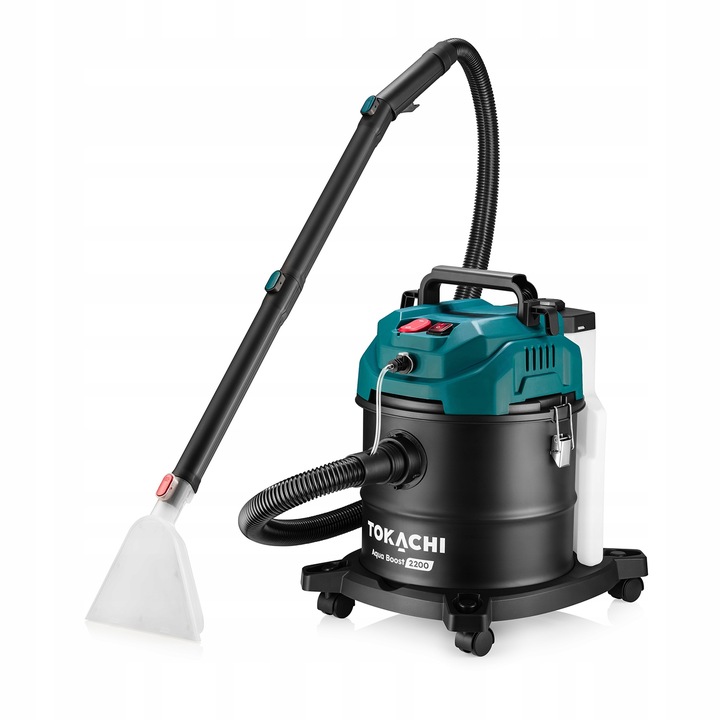 MOCNY ODKURZACZ PIORĄCY 4W1 WĄSKA SSAWKA DO PRANIA TAPICERKI DYWANÓW 2200