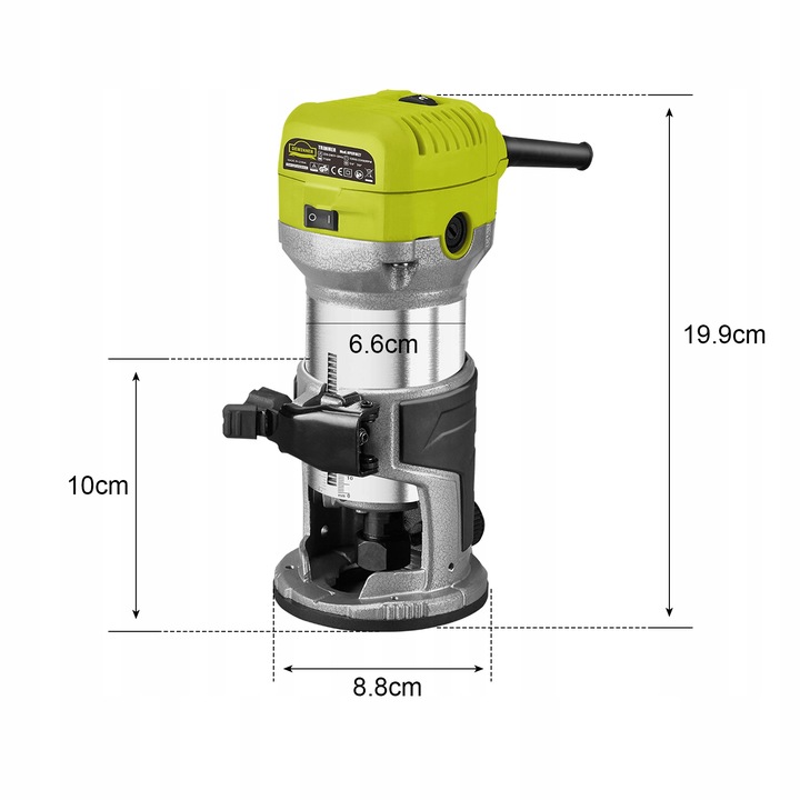 Frezarka górnowrzecionowa DEWINNER VPER1027 710W metalowy korpus