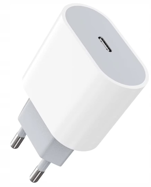 SZYBKA ŁADOWARKA KOSTKA 20W DO APPLE IPHONE X 11 12 13 14 15 ZASILACZ USB-C