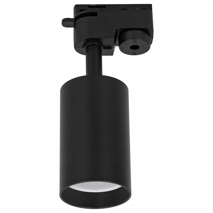 Oświetlenie szynowe 3x Lampa GU10 czarna listwa 1m SZYNOPRZEWÓD reflektor