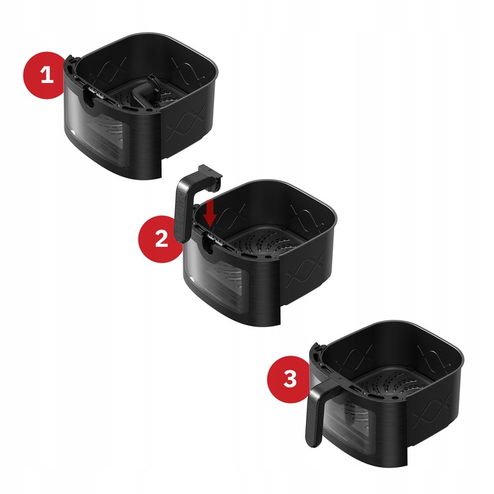 Frytkownica beztłuszczowa 8L Air Fryer Webber 1800W +WIFI +8 programów