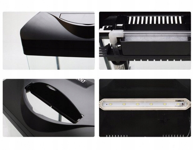 INVITAL EasyTank PRO LED 30L czarny