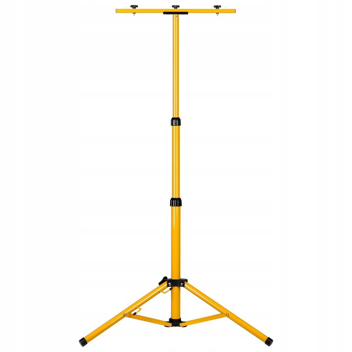 ZESTAW HALOGEN naświetlacz 2x 50W 4500K LAMPA LED STATYW budowlany