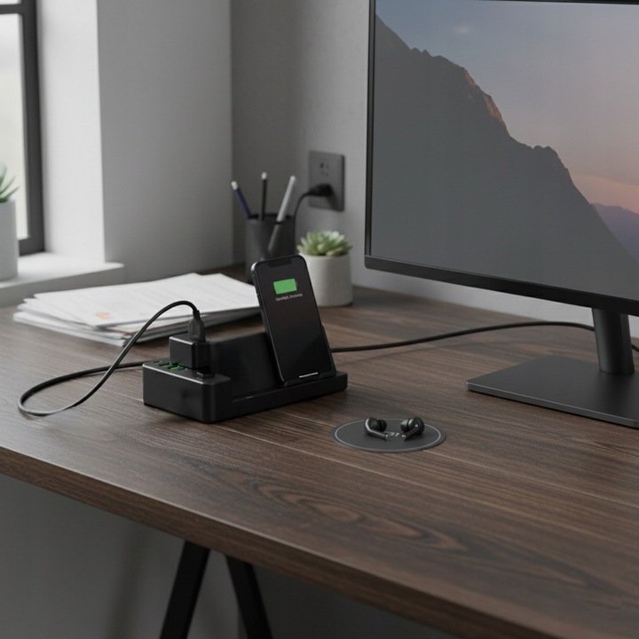 Przedłużacz Listwa Zasilająca Sieciowa 3m 3x 230V Ładowarka USB