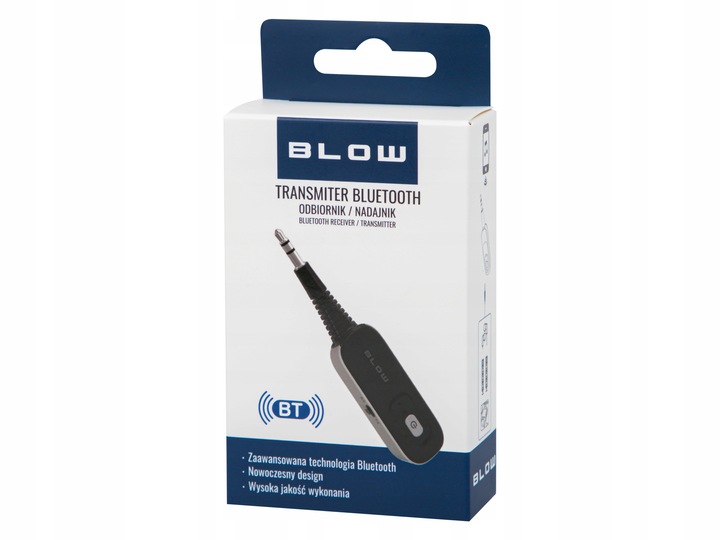 TRANSMITER ODBIORNIK NADAJNIK BLUETOOTH 2W1 AUX MINIJACK 3,5MM TX RX