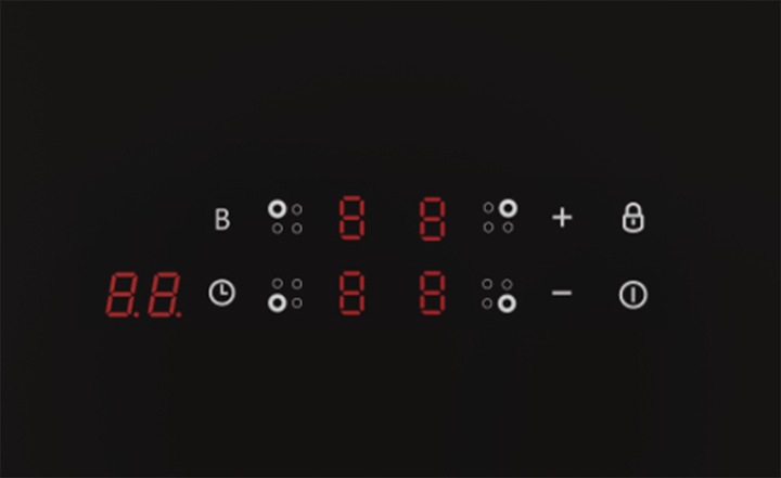 Płyta indukcyjna do zabudowy 60cm BH-04MIN BOOSTER TIMER 230/400W 2+3