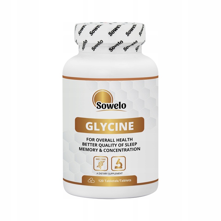 SOWELO GLICYNA 750mg GLYCINE 120 TABLETEK