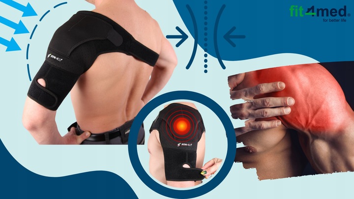 STABILIZATOR ORTEZA BARKU STAWU BARKOWEGO DOBRZE STABILIZUJE TRZYMA BARK