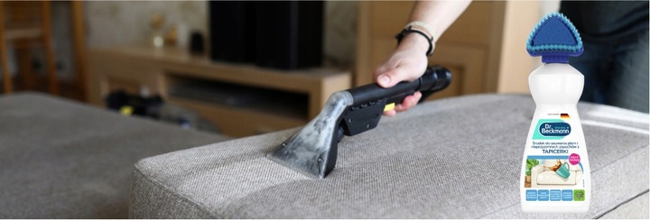 Dr. Beckmann Odplamiacz Płyn Czyszczący do Tapicerek Materacy Kanapy 800ml