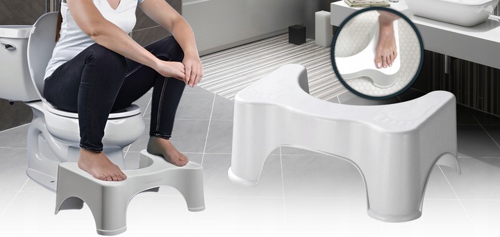 PODNÓŻEK TOALETOWY podest łazienkowy stołek taboret schodek toalety