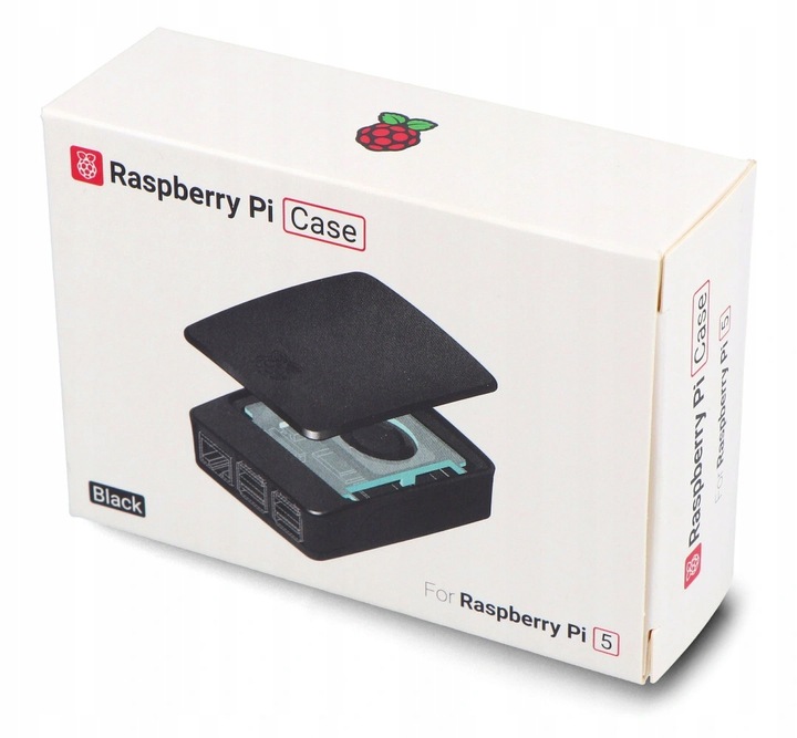 Obudowa do Raspberry Pi 5 oficjalna - grafitowa