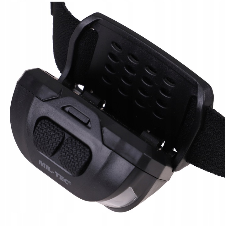 Latarka czołowa czołówka Mil-Tec 200 lumenów LED CREE XPE biała czerwona