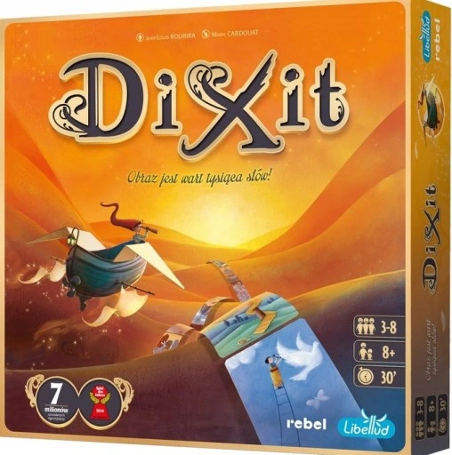 DIXIT - NOWA EDYCJA - DO 8 GRACZY - GRA RODZINNA