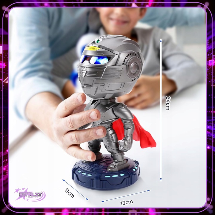 Projektor Gwiazd z Głośnikiem Bluetooth Lampka + 8 Dźwięków Relaksuje 4w1