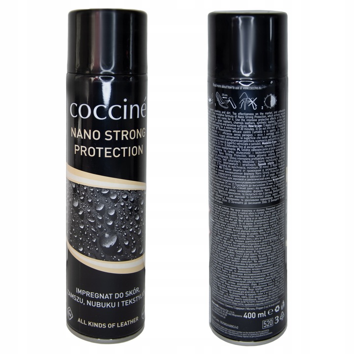 NANO PROTECTOR COCCINE IMPREGNAT DO BUTÓW 400 ml