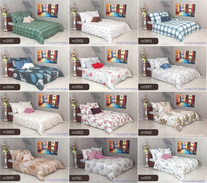 Pościel ELWAY 160x200 Bawełna Satynowa NOWE WZORY