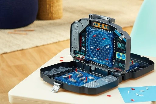 GRA W STATKI OKRĘTY ELEKTRONICZNA W WALIZCE ŚW/DŹ