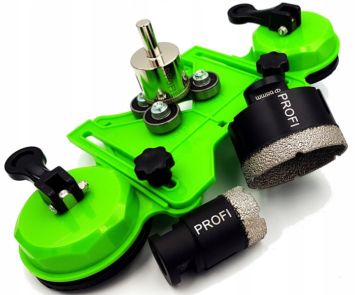 PROWADNICA DO OTWORNIC PODWÓJNA PRZYSSAWKA WZORNIK PRZYMIAR