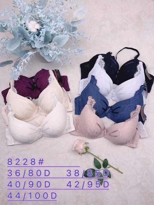 Biustonosz koronkowy stanik usztywniany zbierający z fiszbinami 90C kolory