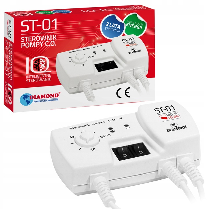 STEROWNIK POMPY OBIEGOWEJ Cyrkulacyjnej CO Czasowy REGULATOR TEMPERATURY