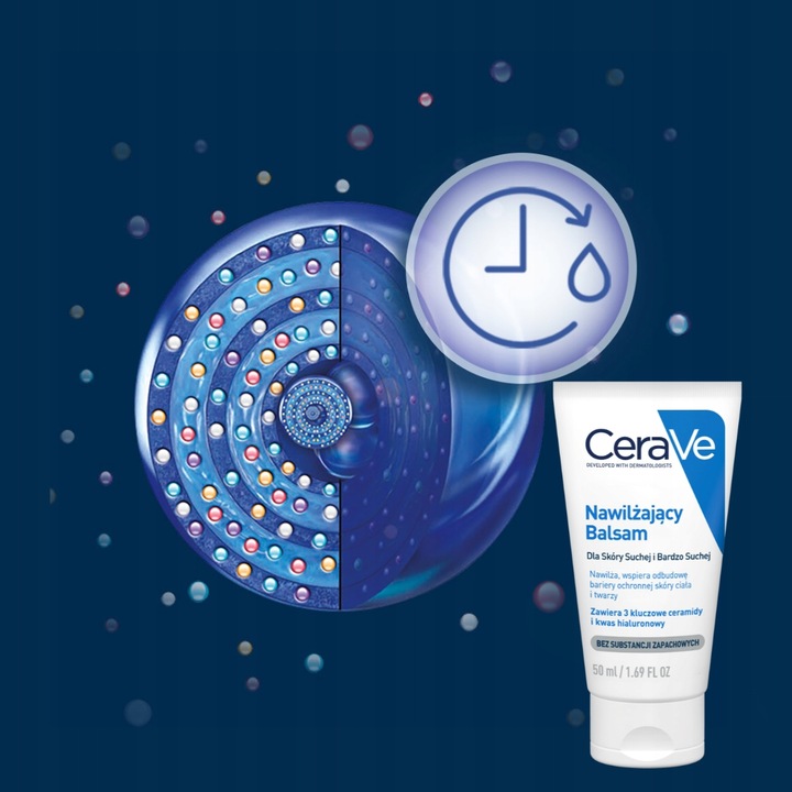 CeraVe Nawilżający balsam do ciała i twarzy, skóra sucha 50ml TRAVEL SIZE