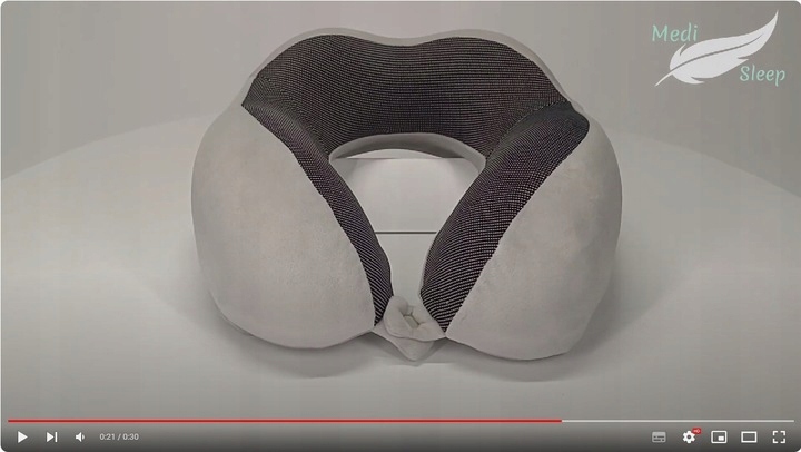 PODUSZKA PODRÓŻNA TURYSTYCZNA NA SZYJĘ ZAGŁÓWEK DO SAMOCHODU MEMORY