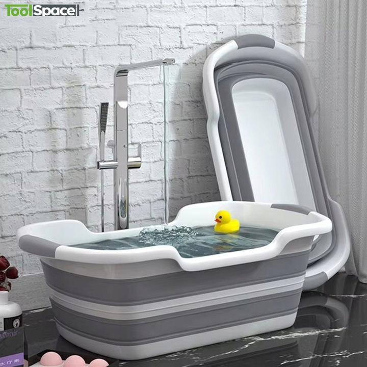 Miska składana miednica wanienka silikonowa duża turystyczna Z