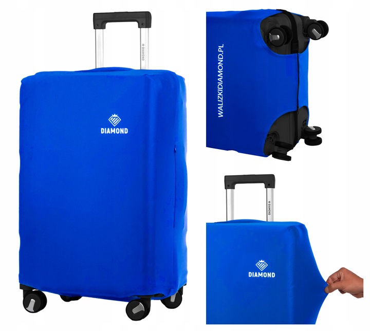 POKROWIEC NA WALIZKĘ Dużą XL Podróżną ETUI BAGAŻ Ochronny WYTRZYMAŁY