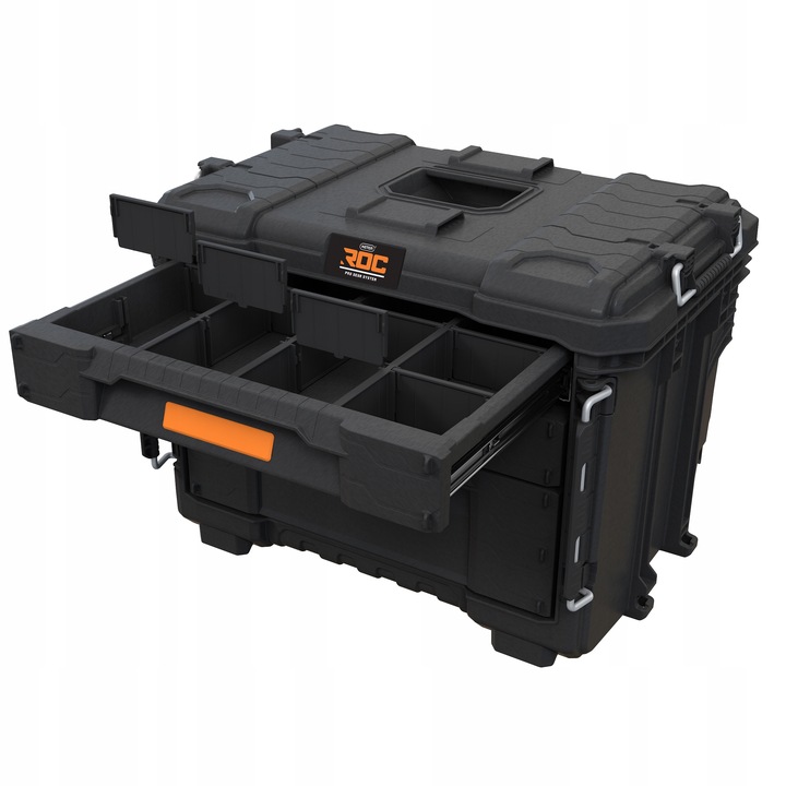 Skrzynka Narzędziowa XL z 3 szufladami Keter ROC PRO GEAR 2.0 Modułowa