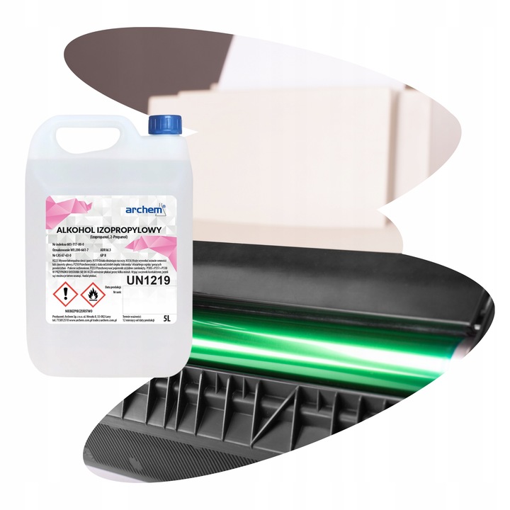 Alkohol Izopropylowy IPA 5L – Izopropanol czyszczenie Elektroniki, PCB