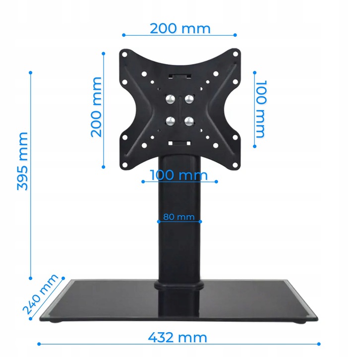 Uniwersalna Noga Podstawka Uchwyt Stojak Telewizora Monitora 14-42" TV
