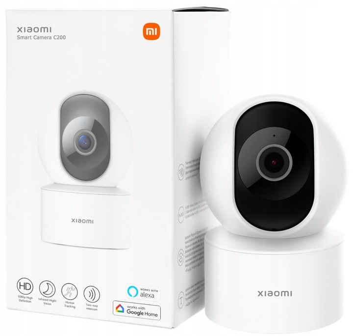 XIAOMI SMART CAMERA C200 KAMERA OBROTOWA IP FULL HD 1080P