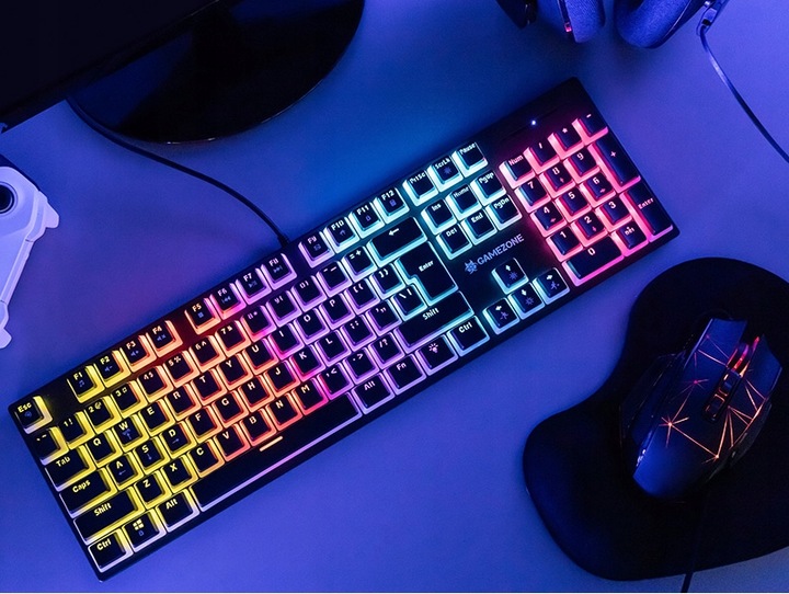 Klawiatura mechaniczna Tracer GAMEZONE UNIQUE PODŚWIETLENIE PUDDING USB