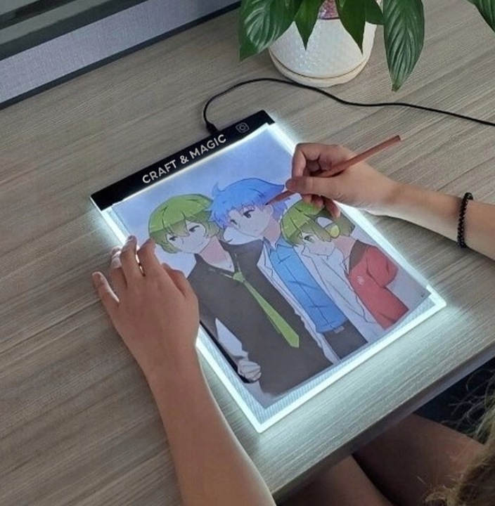 TABLET GRAFICZNY - ROZMIAR A4 - PREZENT POD CHOINKĘ - DESKA KREŚLARSKA