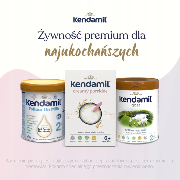 Mleko Kozie Kendamil Początkowe 1 800g DHA+