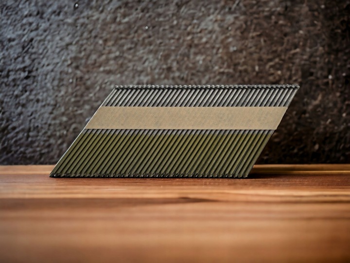 Gwoździe do gwoździarki łączone papierem 3,1x90 Pierścień 2000 szt.