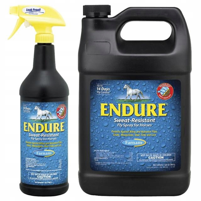 FARNAM ENDURE Spray przeciw owadom na skórę i sierść dla koni horse