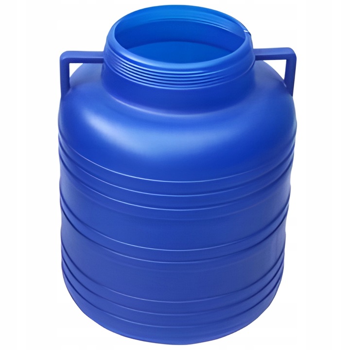 BECZKA PLASTIKOWA 60L DO KISZENIA KAPUSTY NA WODĘ DESZCZÓWKĘ ZAKRĘTKA ATEST